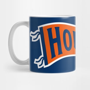 Houston Pennant - Navy Mug